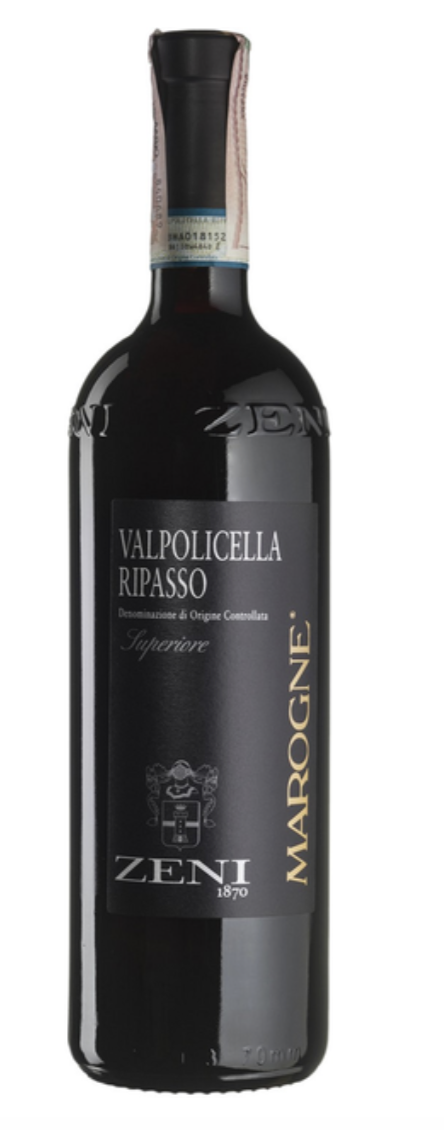 Вино Zeni Valpolicella Superiore Ripasso Marogne сухе червоне 14% 0.75 л
